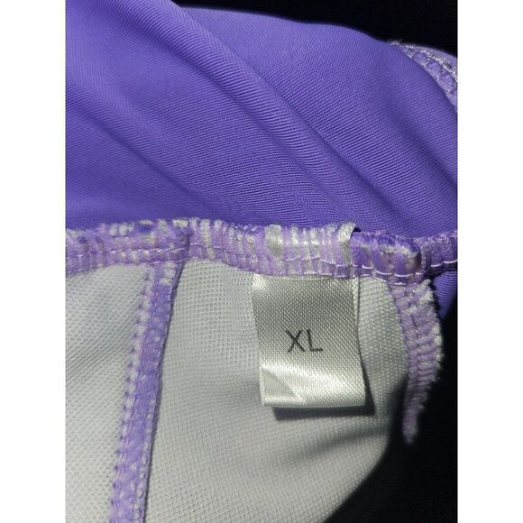 Purple Ombre Slimming One-Piece Swimsuit Women's Size XL - Picture 3 of 3